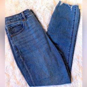 Express high rise curvy slim jeans